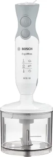 ErgoMixx staafmixer maatbeker deksel hakmolen - 600 Watt, wit.
