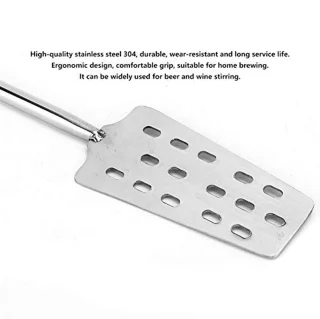 Bier en Wijn Roerder van RVS 304 - Ergonomische Paddle voor Thuisbrouwen en Mixen