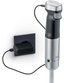 Draadloze Accu-Staafmixer met Anti-Spatfunctie - Lithium-Ion Batterij, BPA-Vrij