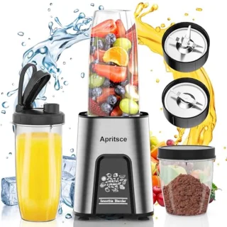 Mini Smoothie Maker - 850W Elektrische Blender met Schenkdeksel