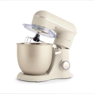Elektrische Standmixer met 4 Liter Mengkom - 10 Snelheden, Pulse Functie, Spatbescherming en Accessoires