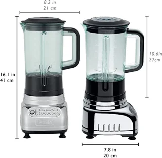Elektrische Blender voor Smoothies en Soepen - 2L Capaciteit met 7 standen en IJs Crush