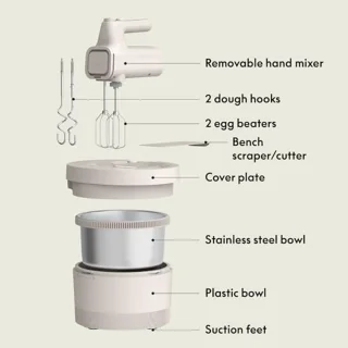2-in-1 Handmixer en Blender