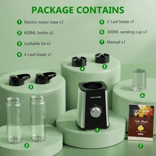 3-in-1 Mini Smoothiemaker Blender