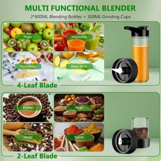 3-in-1 Mini Smoothiemaker Blender