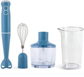 3-in-1 staafmixer, kunststof staal, suikerpapier