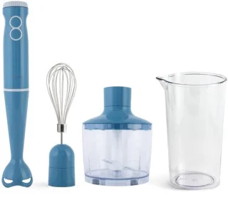 3-in-1 staafmixer, kunststof staal, suikerpapier