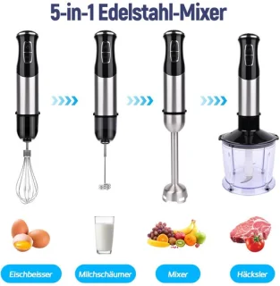 5-in-1 multifunctionele staafmixer