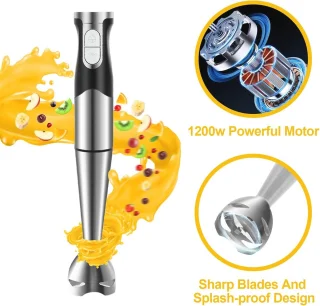 6-in-1 Staafmixer RVS