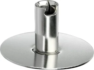 Accessoire voor staafmixers: gladde schijf of klopper
