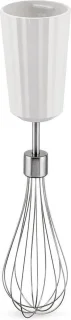 Alessi MDL10S W Staafmixer Set Plissé Wit Michele de Lucchi