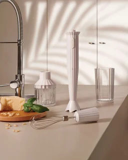 Alessi Plissé Staafmixer Set