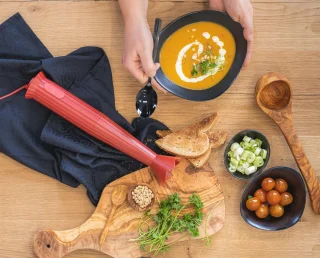 Alessi Plissé Staafmixer Set