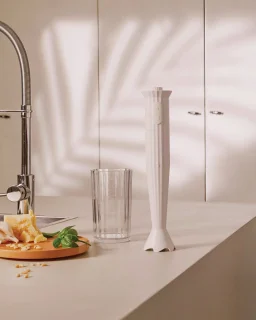 Alessi Staafmixer Plissé MDL10 G Grijs