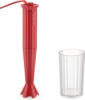 Alessi Staafmixer Plissé MDL10R Rood