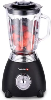Alpina blender glazen kan 1,5 l zwart