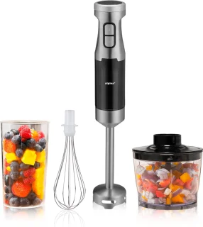 Alpina HB6700F-N Staafmixer Set 4-in-1 RVS 1000W