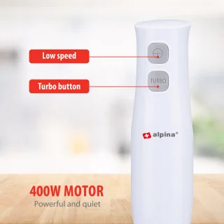 Alpina Staafmixer 400W RVS