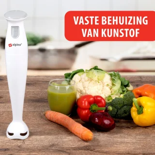 alpina Staafmixer Pureerstaaf 150W Roestvrijstaal