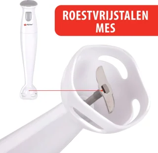 alpina Staafmixer Pureerstaaf 150W Roestvrijstaal