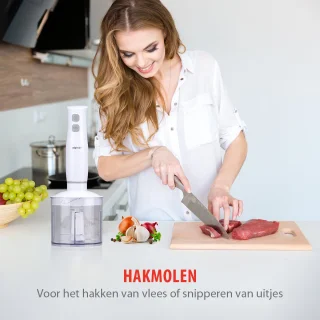 alpina Staafmixer Set 400W Wit
