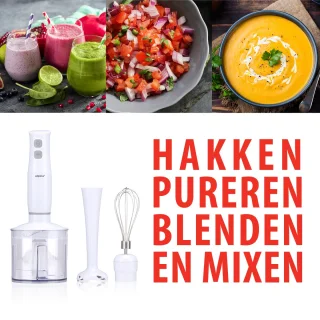 alpina Staafmixer Set 400W Wit