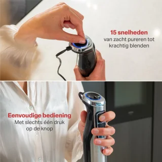 AoraKitchen Staafmixer Set 6-delig