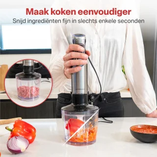 AoraKitchen Staafmixer Set 6-delig