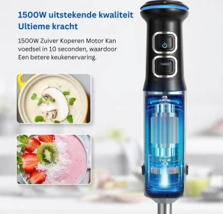 ApexArte Staafmixer met Hakmolen