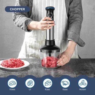ApexArte Staafmixer met Hakmolen