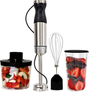ApexArte Staafmixer met Hakmolen en Keukenmachine