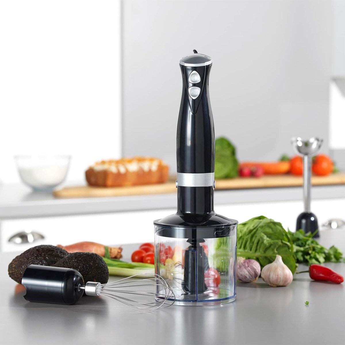 ApexArte Staafmixer met Hakmolen