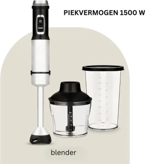 ApexArte Staafmixer Set Draadloos