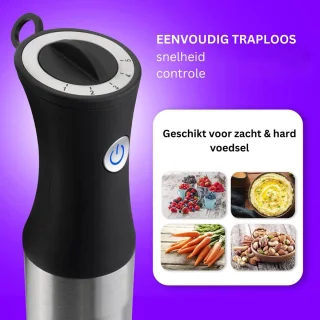 ApexArte Staafmixer Set Draadloos