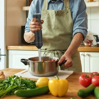 ApexArte Staafmixer Set Draadloos