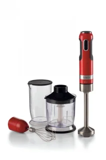 Ariete Moderna staafmixer – 1000W – 10 snelheden – inclusief hakmolen, garde en maatbeker