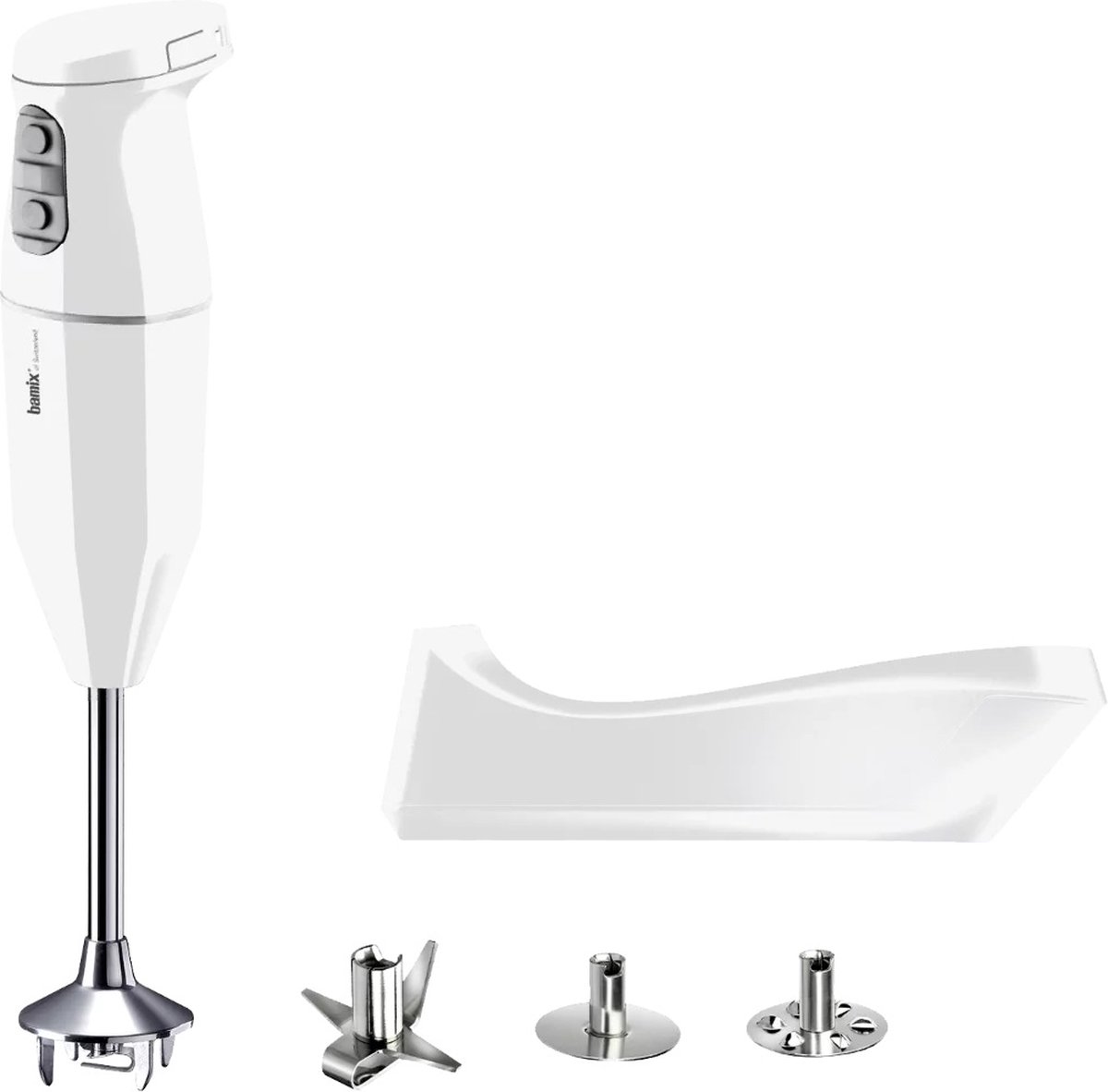 Bamix Cordless Staafmixer Wit