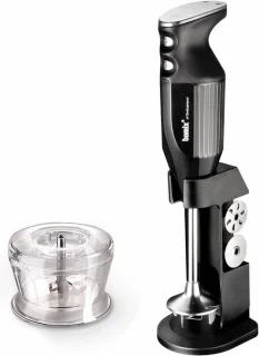 Bamix Deluxe Staafmixer Zwart