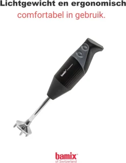 Bamix M200 Staafmixer Matt Black