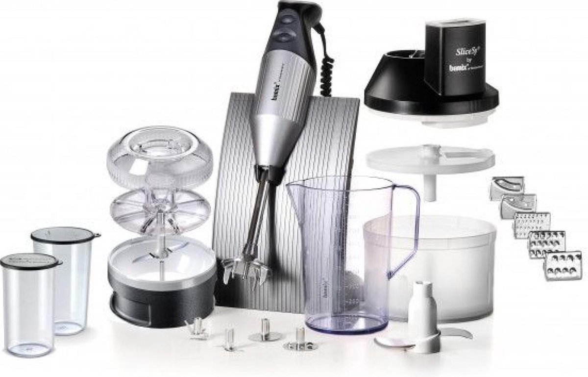De Bamix M200 Superbox Staafmixer Silver in één oogopslag