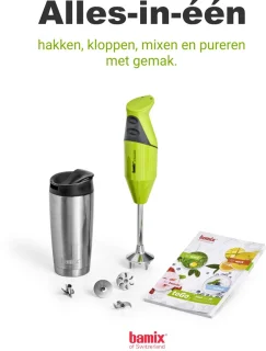 Bamix M200 ToGo Staafmixer Lime