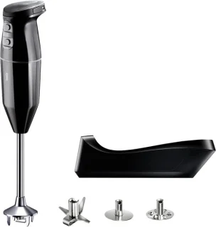 Bamix staafmixer set draadloze Plus zwart