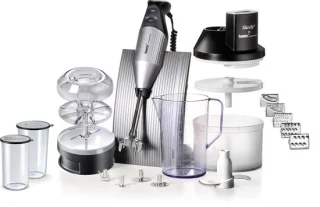 Bamix Superbox Staafmixer 250W Metallic