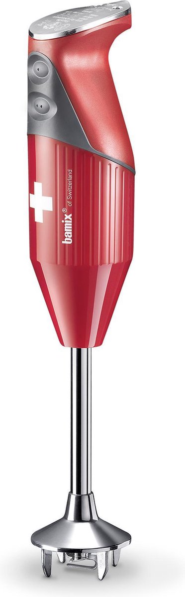 Bamix SwissLine Staafmixer Rood 200W