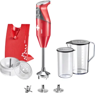 Bamix SwissLine Staafmixer Rood 200W