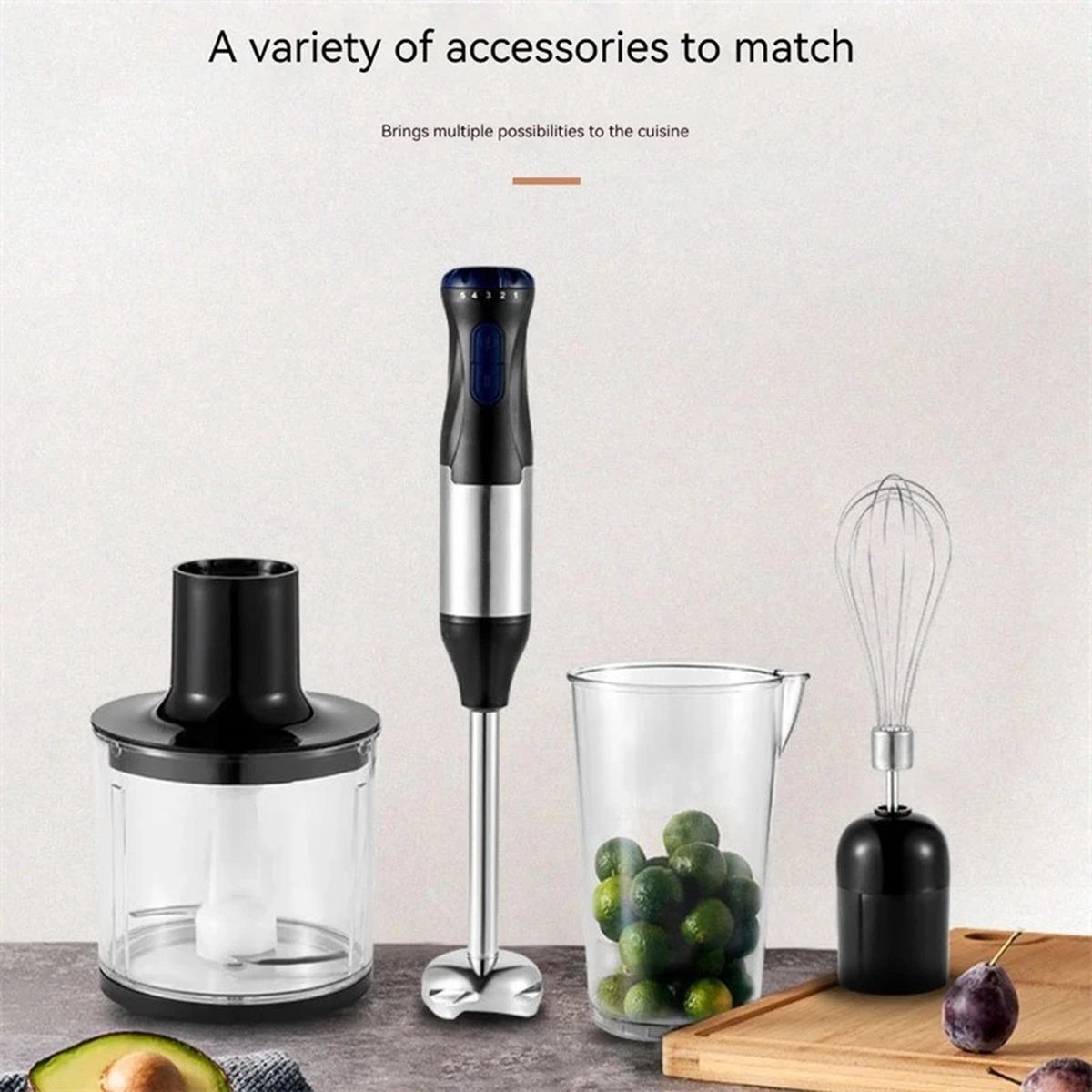 Bealive Staafmixer set 4-in-1