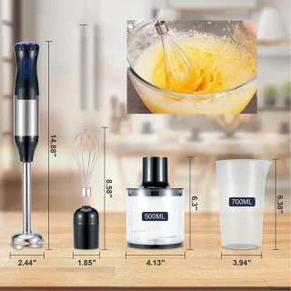 Bedee 1000W 4-in-1 Staafmixer