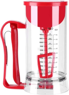 Beslagmixer dispenser 1200 ml wit