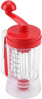 Beslagmixer dispenser - transparant