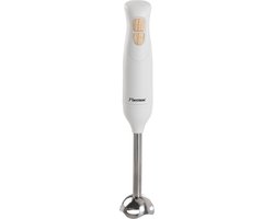 Bestron Staafmixer 600W Wit/Imitatiehout